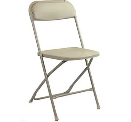 light brown folding chair