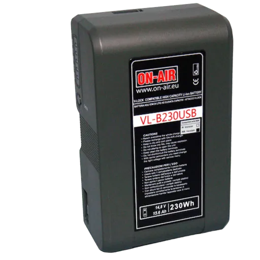 Batteria V-Lock Li-Ion 230W