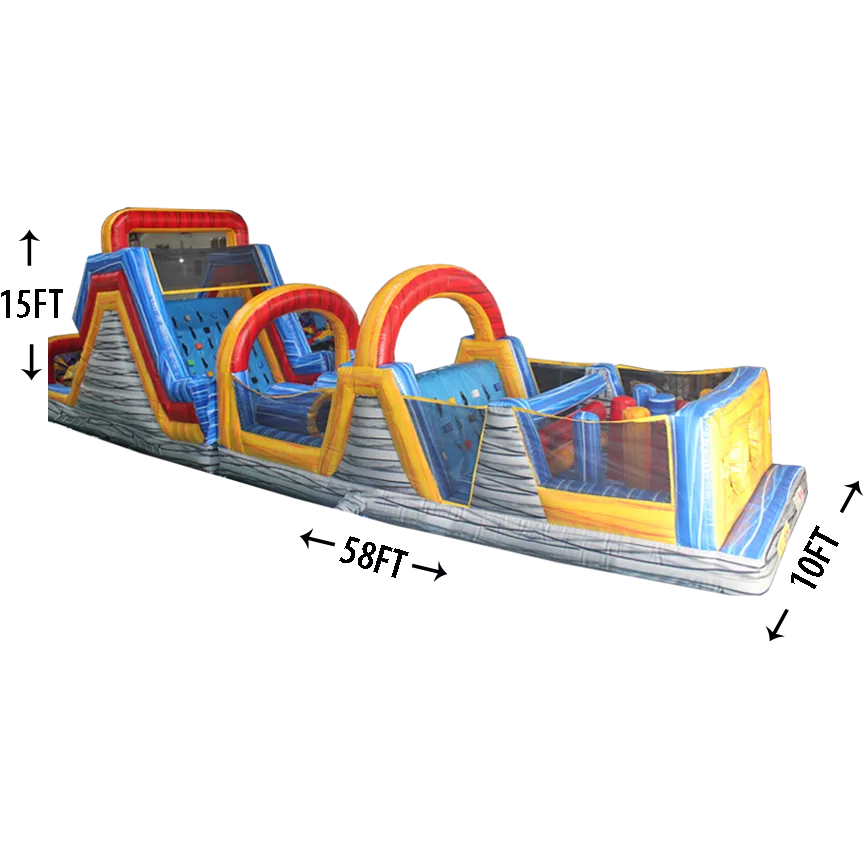 Marble Run Obstacle Course