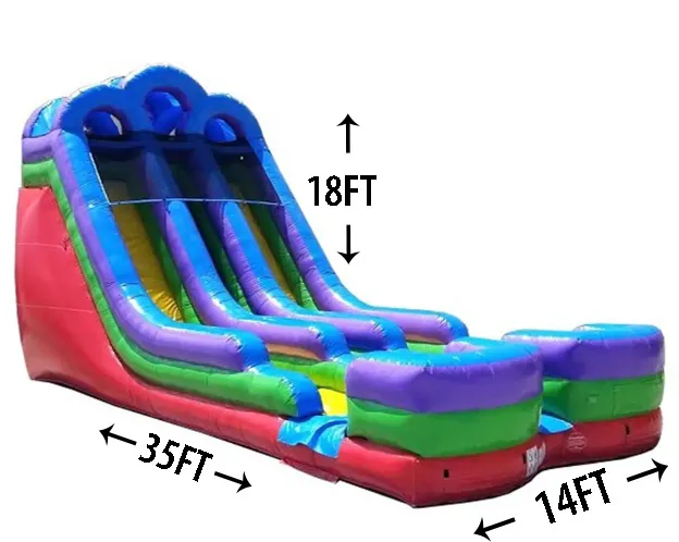 18' Double XL Slide
