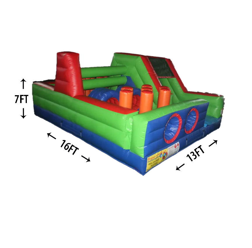 Backyard Toddler Obstacle Course