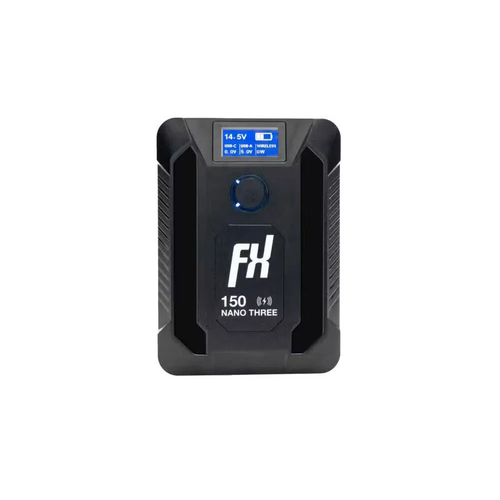 Battery V-Lock 14.4V FXLion Nano Three Wireless 150Wh USB A & C