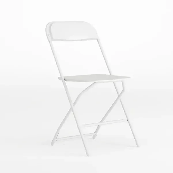 White Plastic Folding Chairs