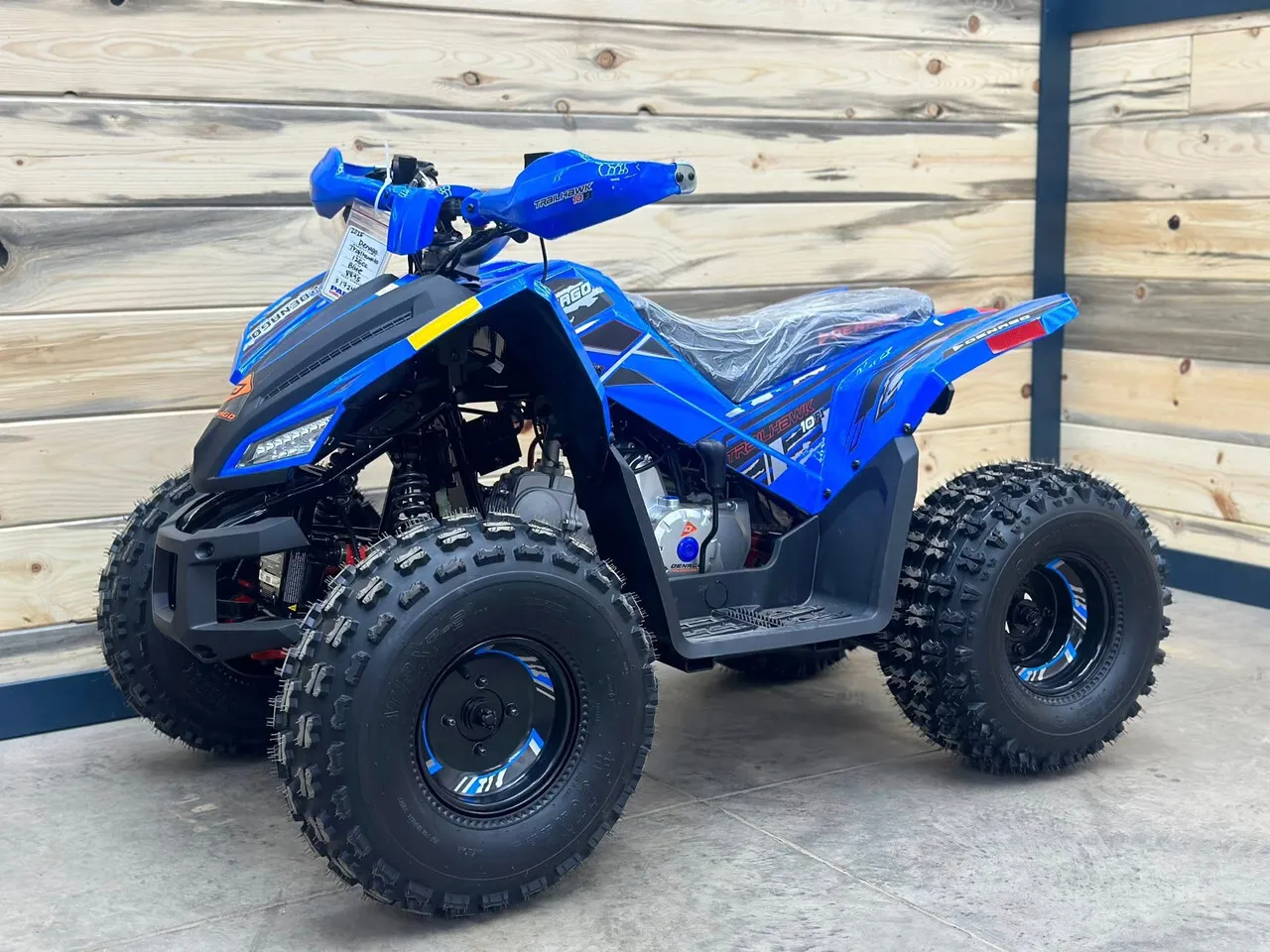 Denago Trailhawk 10FI Blue Youth ATV Rental Beginner-Friendly 110cc