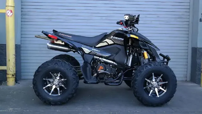 Sport Quad ATV Rental in Fort Wayne, IN Denago Daytona 250FI ATV Black