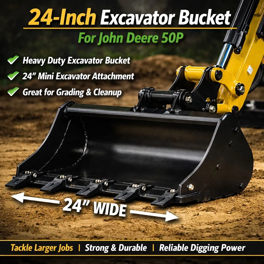 John Deere 50P — 24" Bucket
