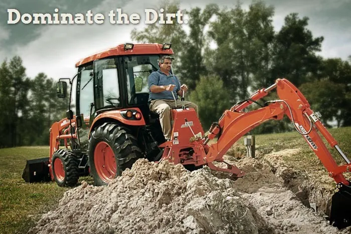 Kioti Backhoe Attachment (for CK3510 HST)