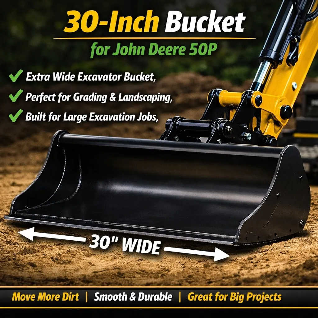 John Deere 50P — 30" Bucket
