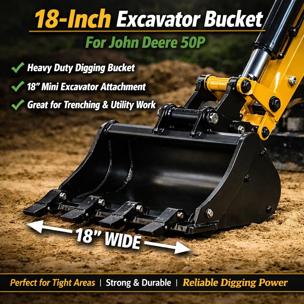 John Deere 50P — 18" Bucket