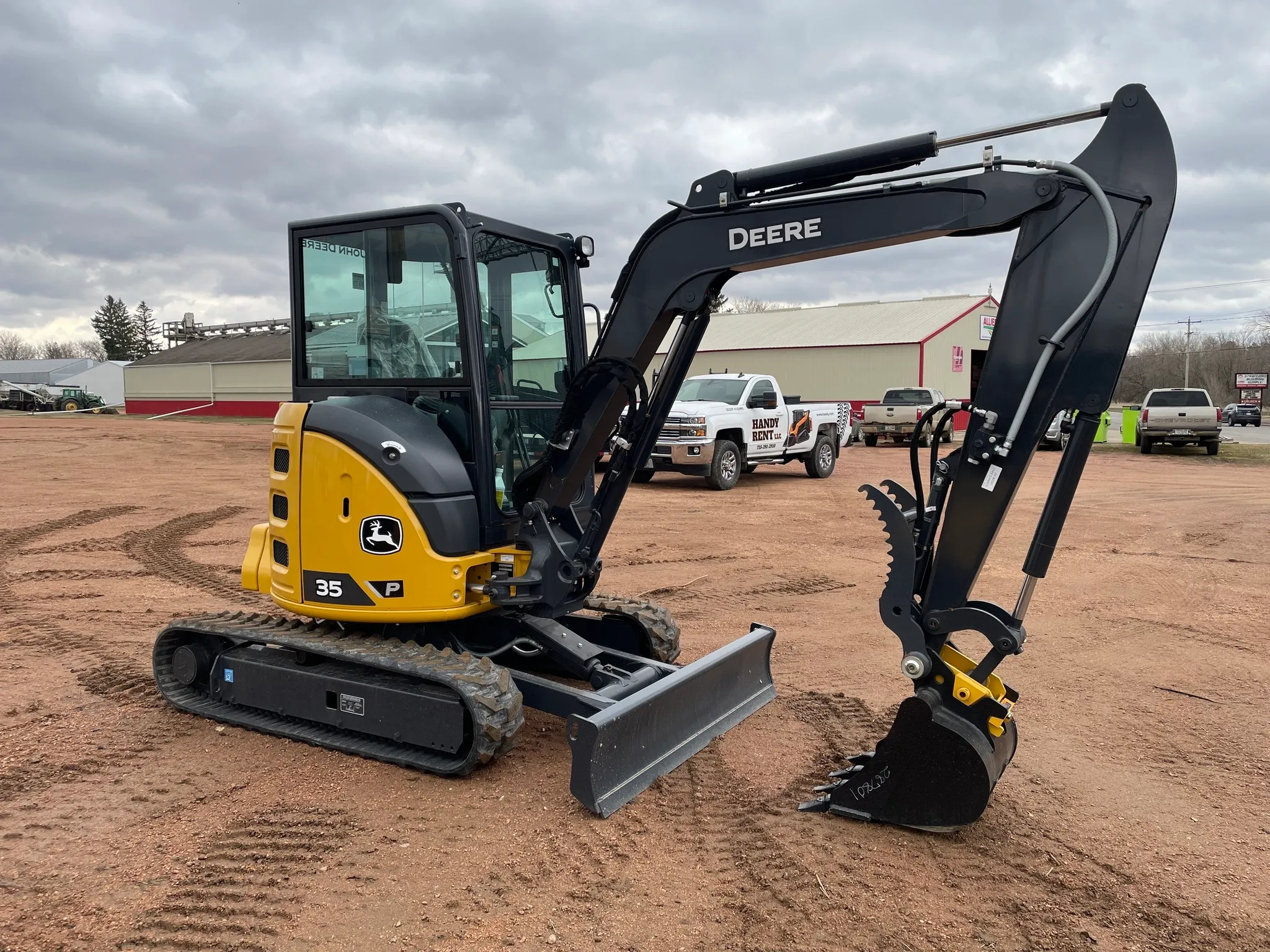 John Deere 35P Mini Excavator Rental Fort Wayne, IN | Compact Excavator