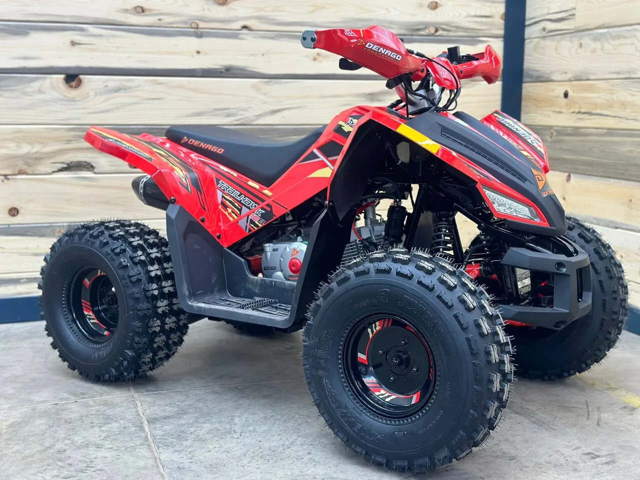 Denago Trailhawk 10FI Red Youth ATV Rental Beginner-Friendly 110cc