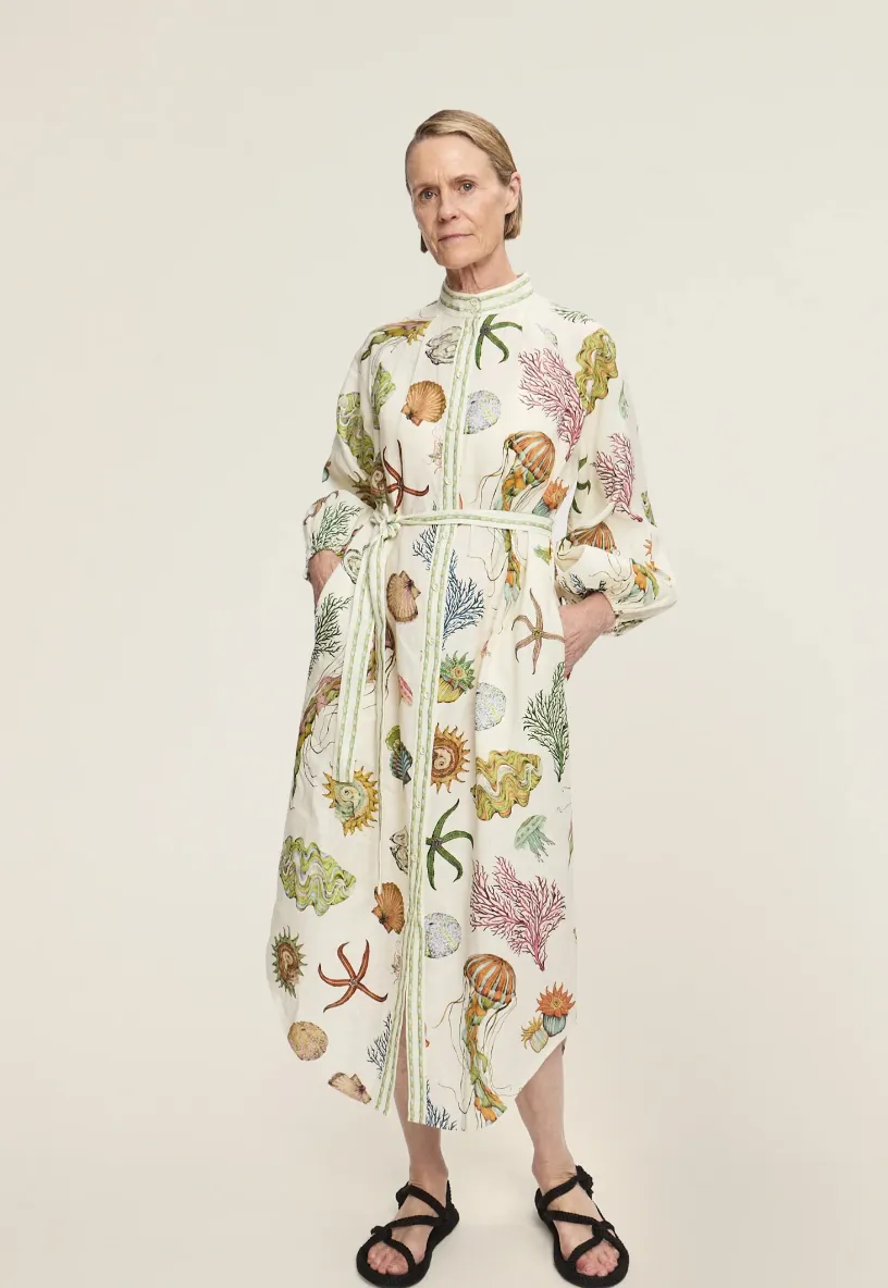 Alémais Sea Shirtdress