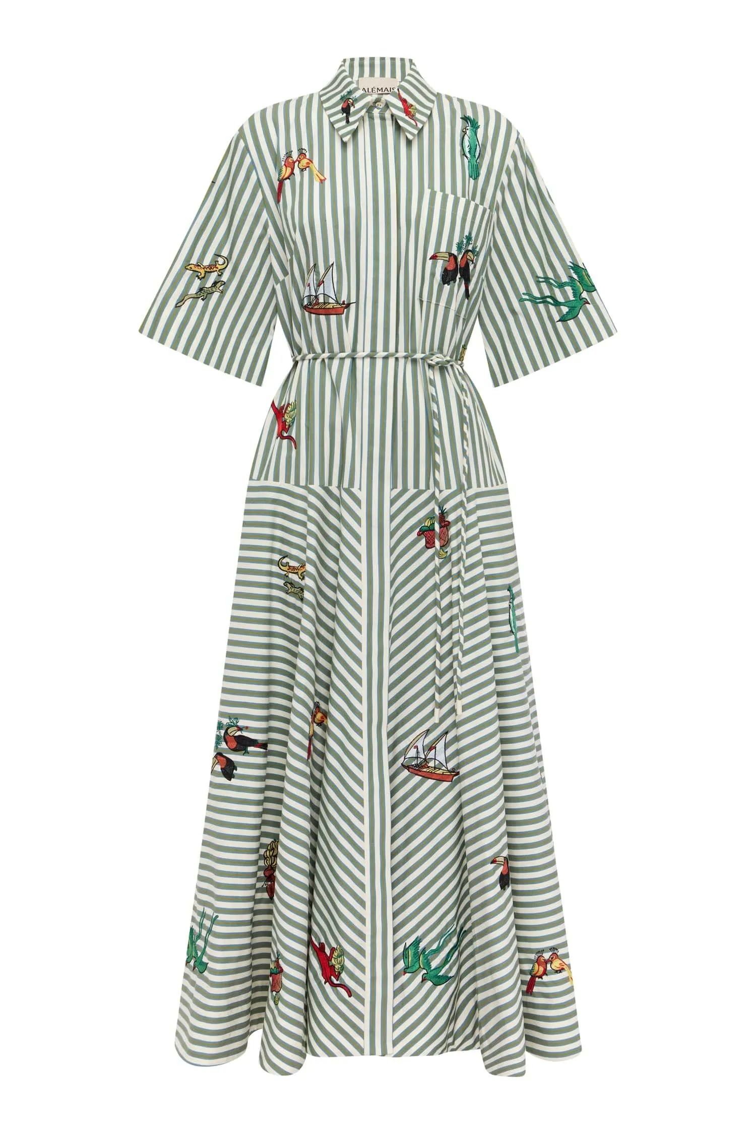 Alémais Bisou Shirtdress