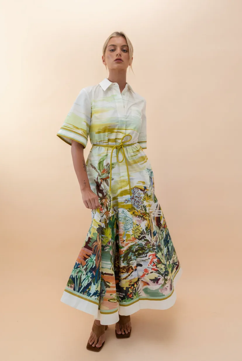 Alémais Jungle Boogie Shirtdress 