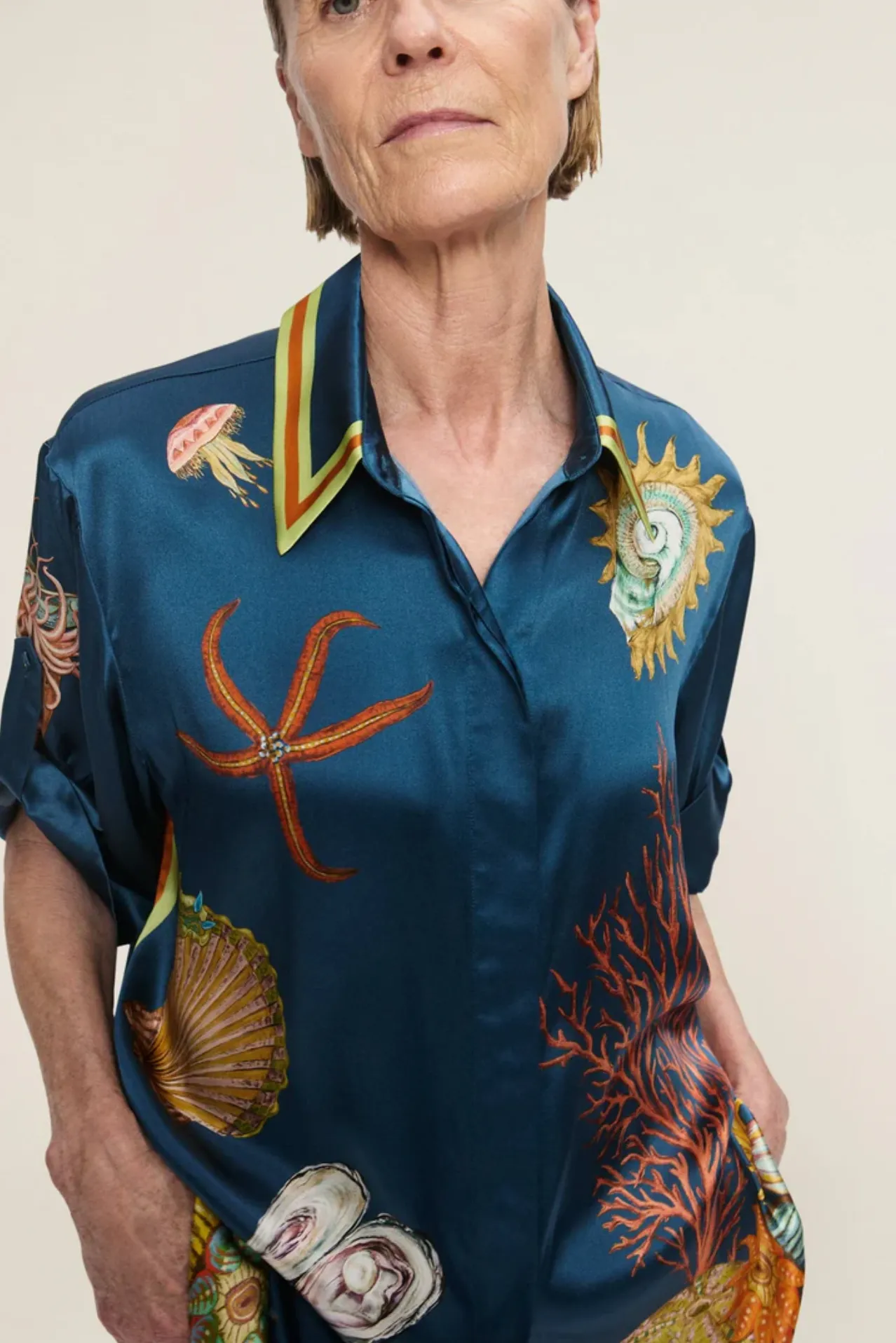 Alémais Dorian Silk Shirt