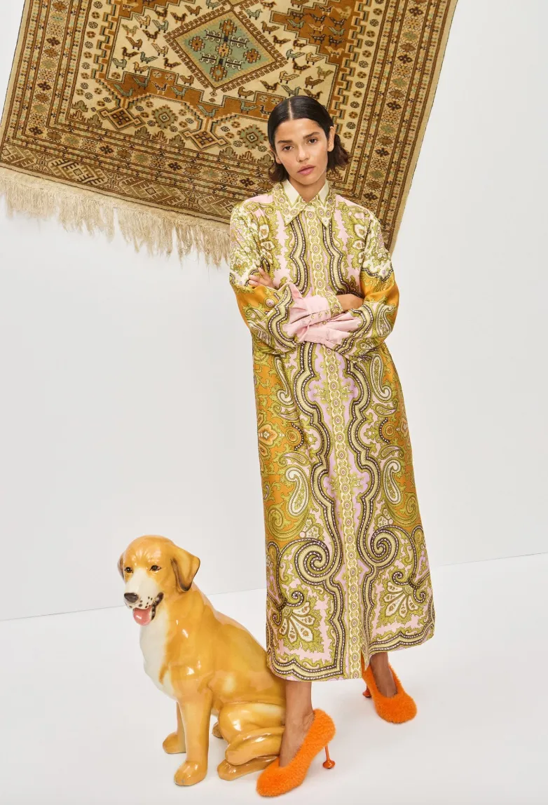 Alémais Clemenza Silk Shirtdress