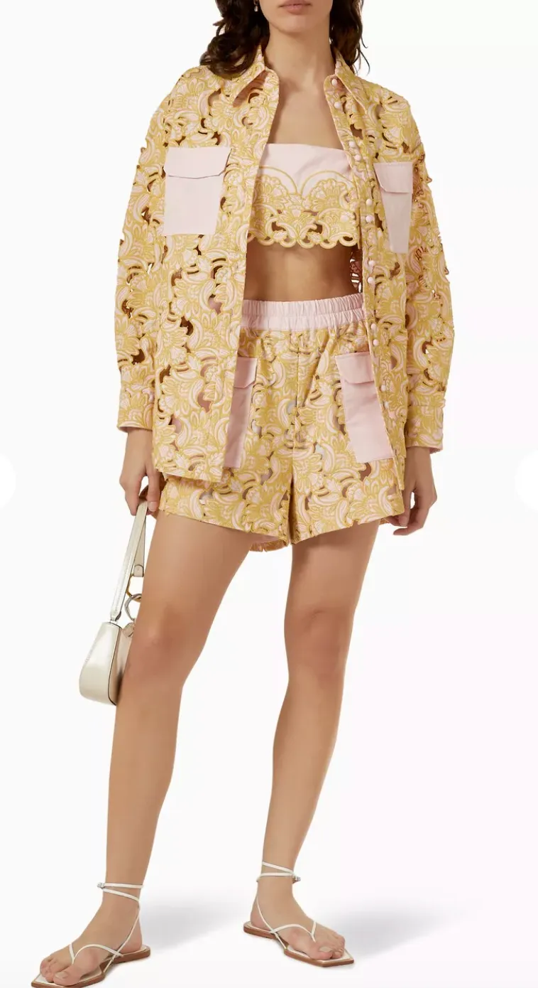 Alémais Anthea Broderie Shorts