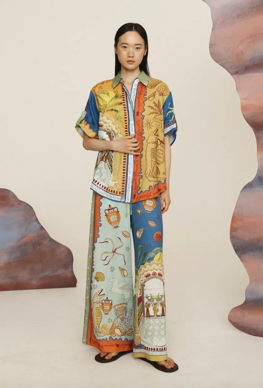 Alémais Surrealist Summer Pant