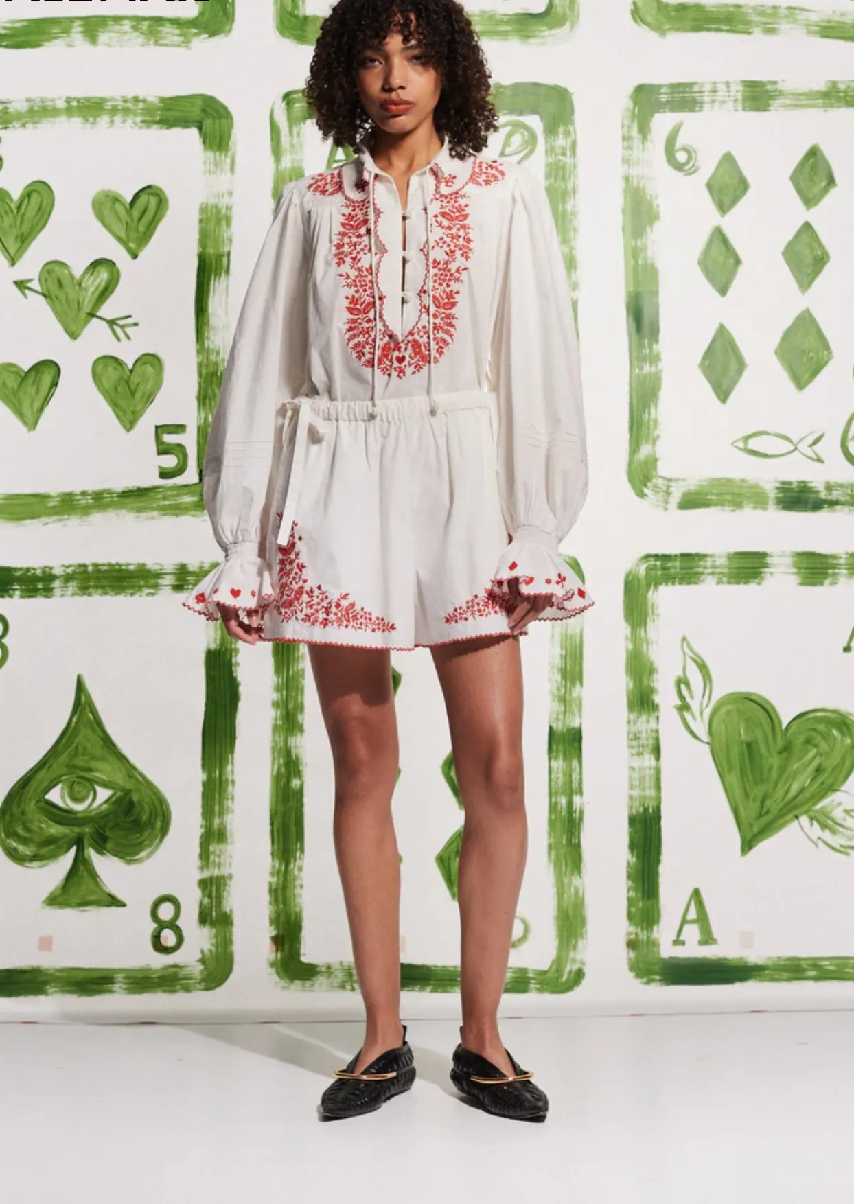 Alémais Hearts Set - Shirt and Short