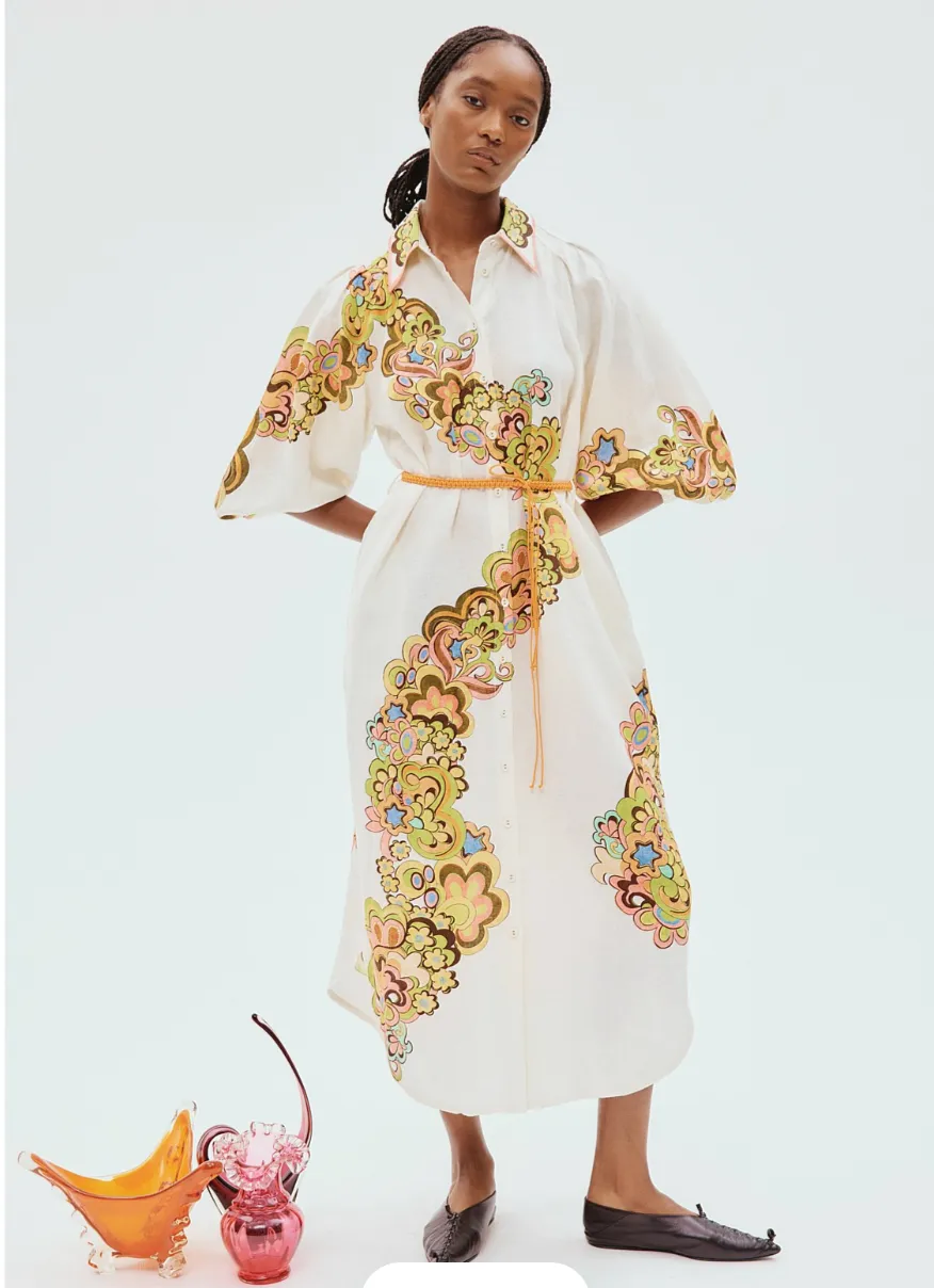 Alémais Starscape Shirtdress