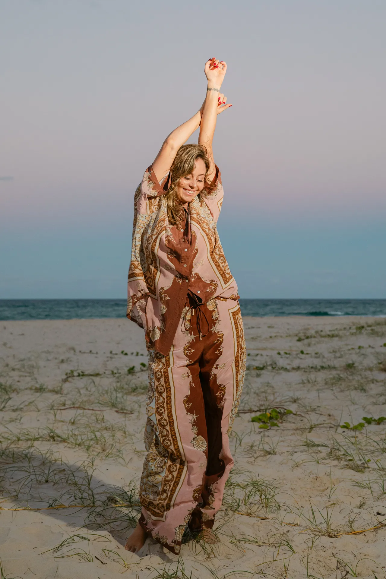 Alémais Ursula Silk Set - Shirt and Pant