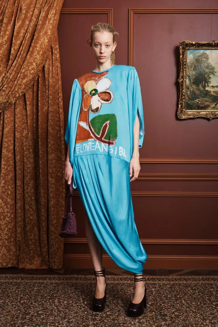 Alémais Lenny Embellished  Silk Gown