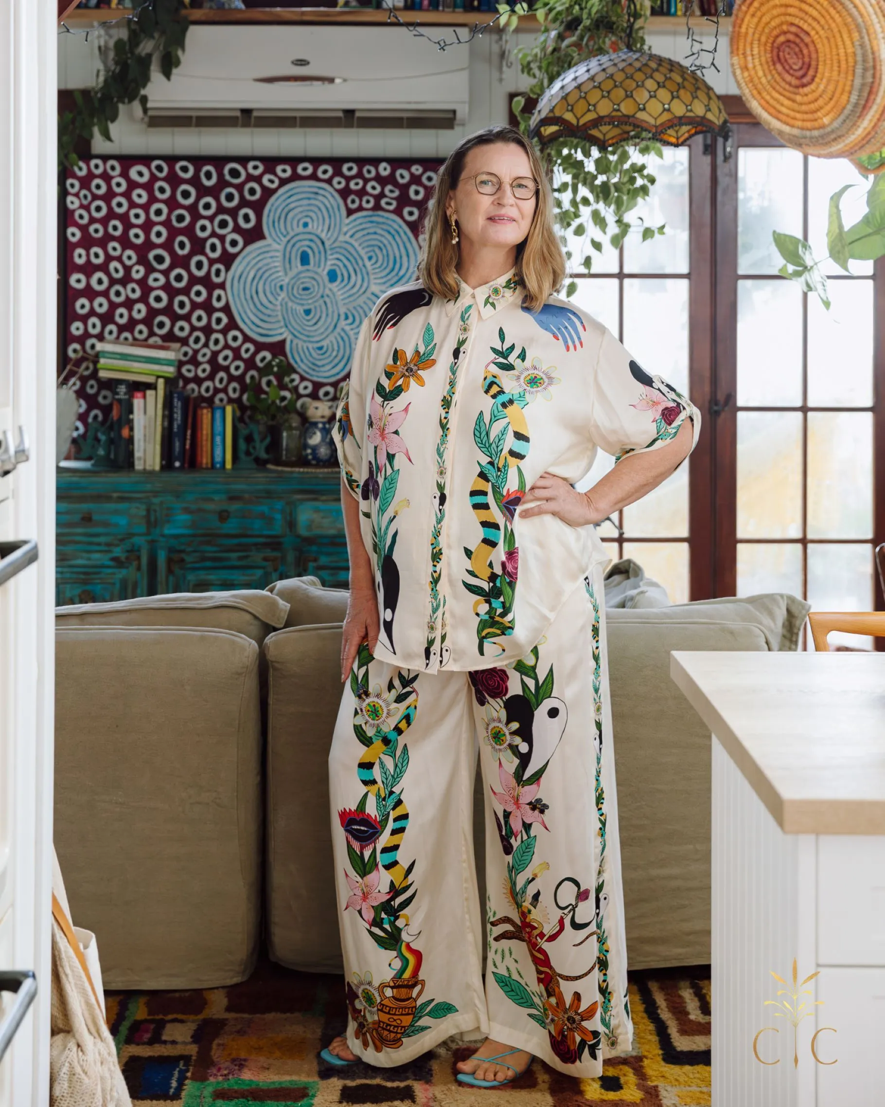 Alémais Meagan Silk Pant