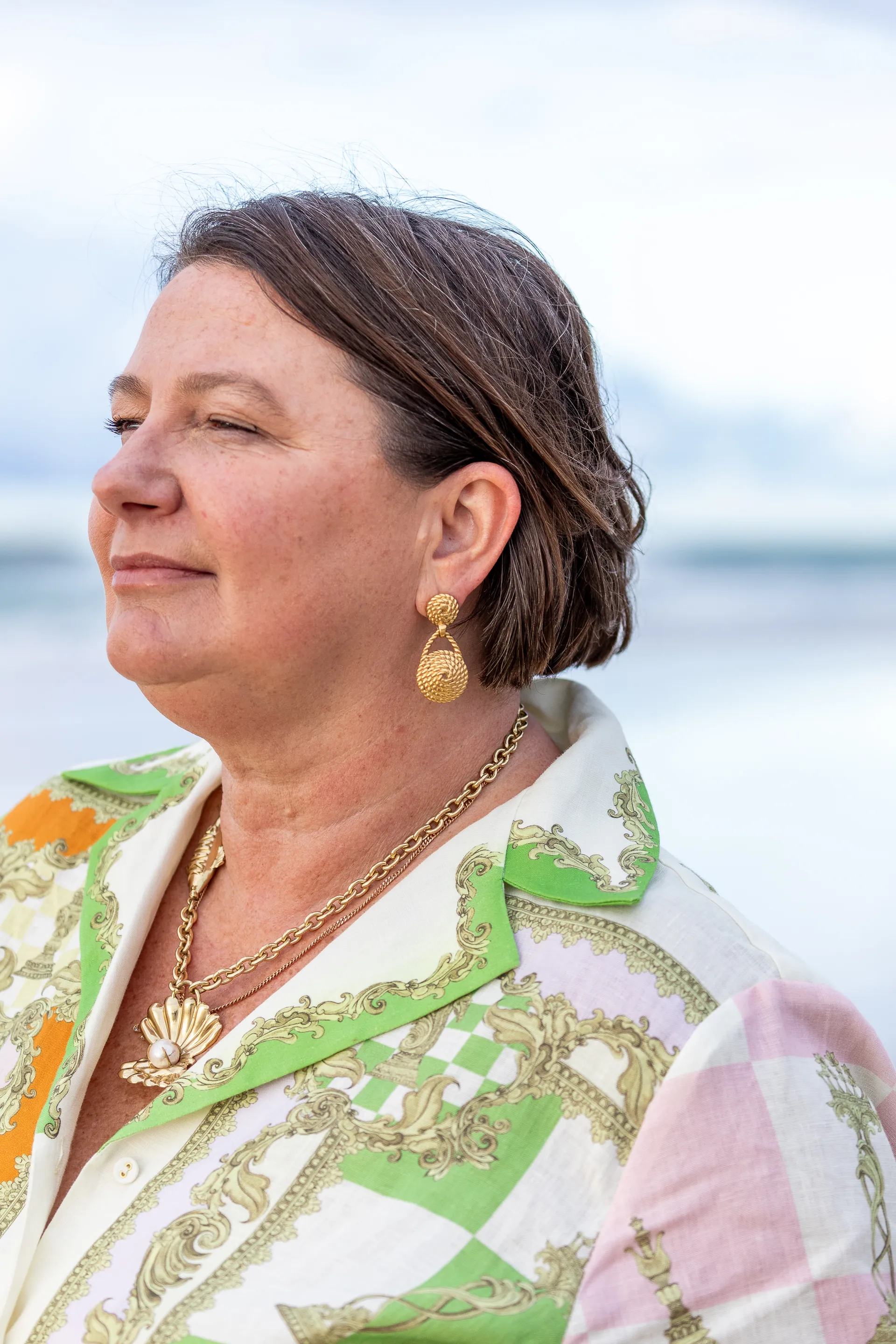 Alémais Luna Rope Earring