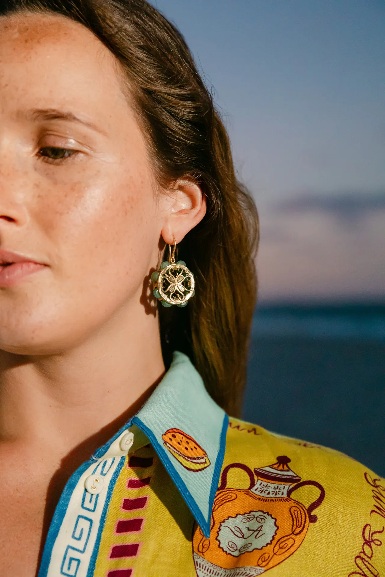 Alémais Tambourine Earrings