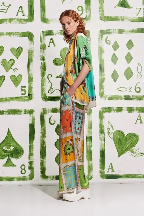 Alémais Rummy Silk Pant