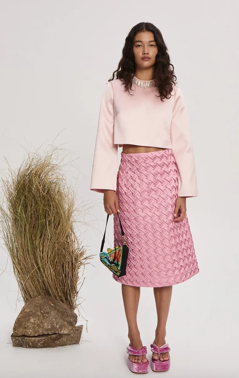 Alémais Cindy and Inez Set - Embellished Top and Skirt