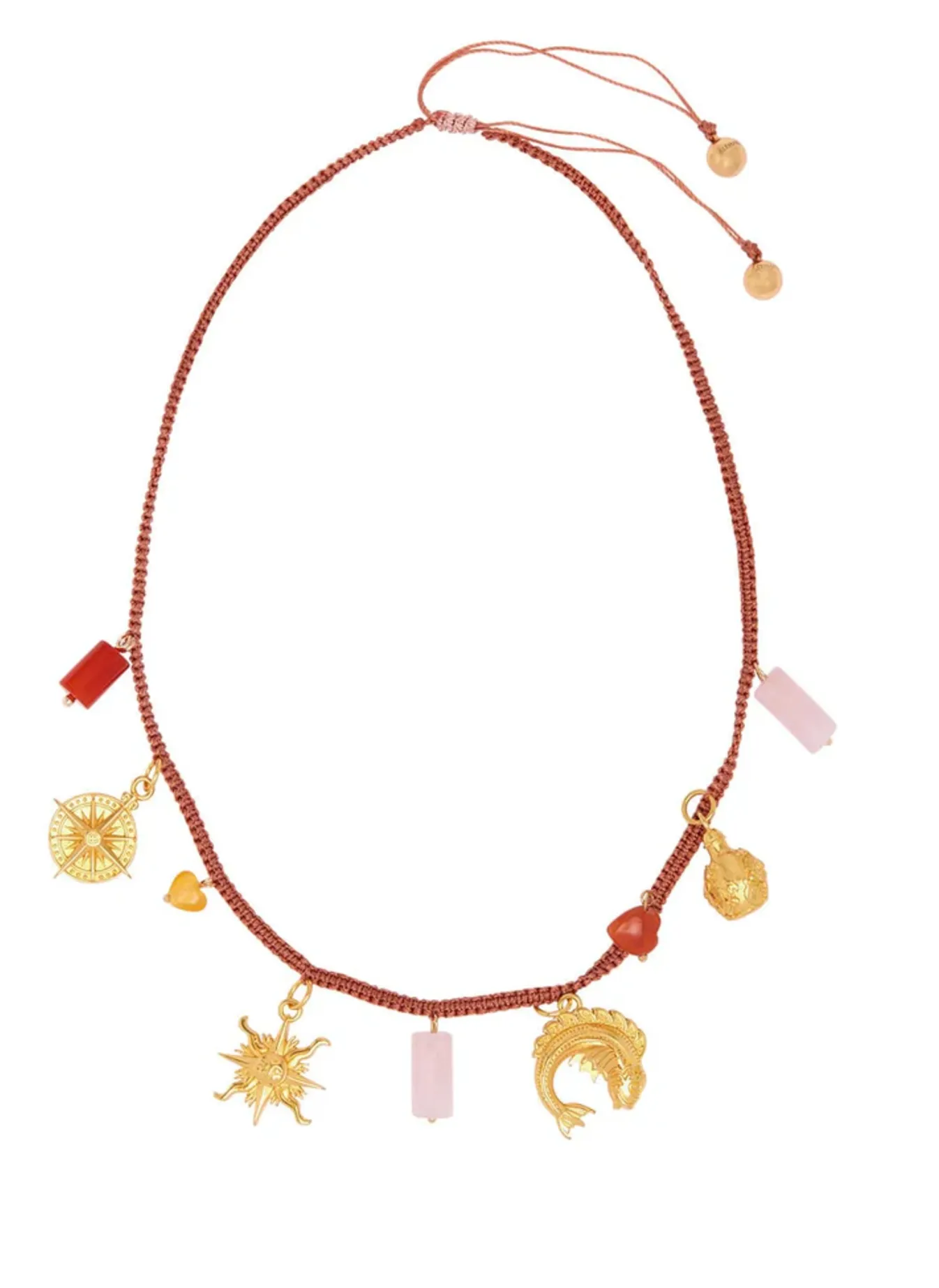 Alémais Curio Collector Macrame Necklace