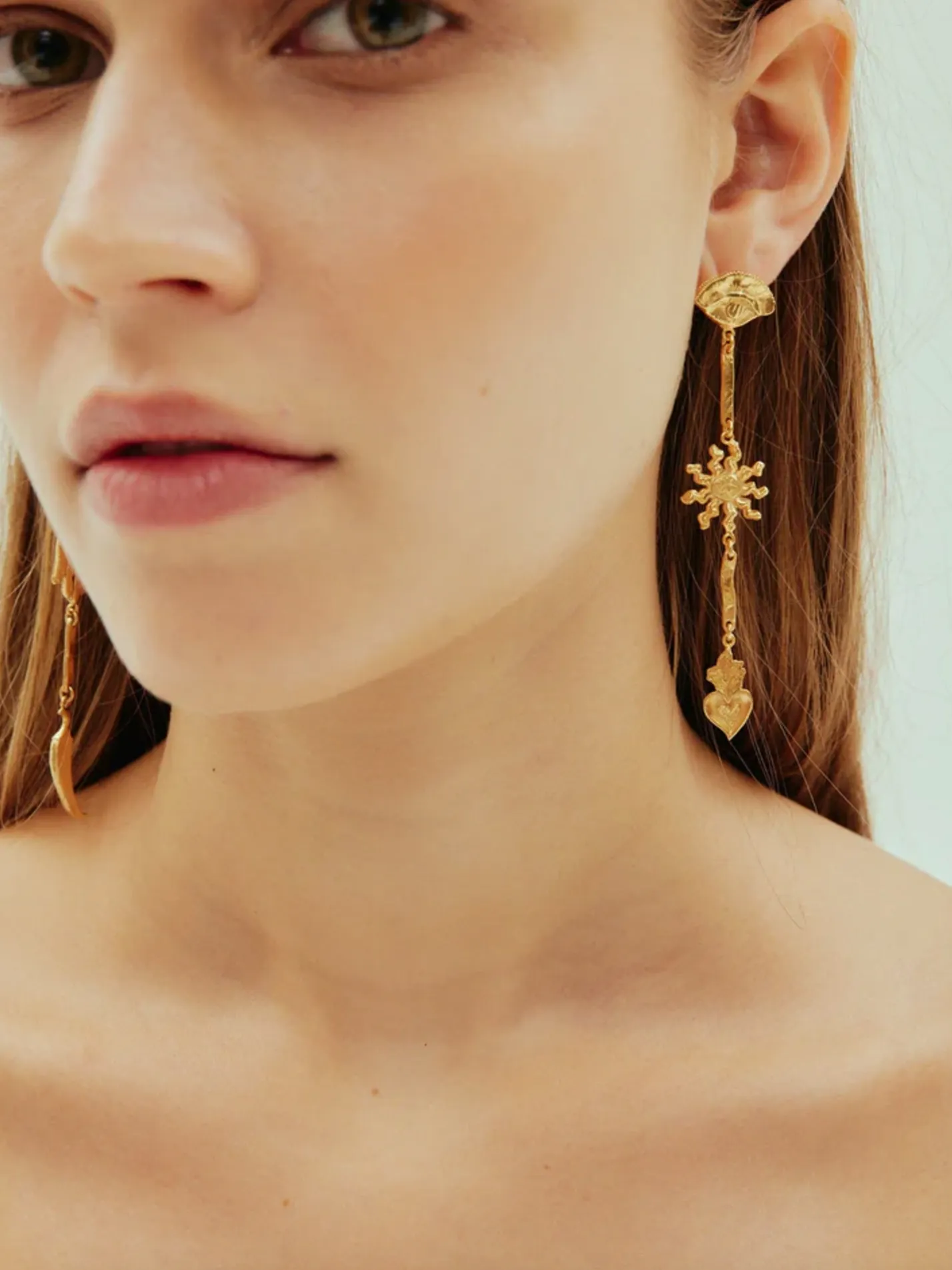 Alémais Encanto Sun Drop Earrings