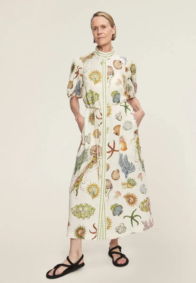 Alémais Sea Shirtdress