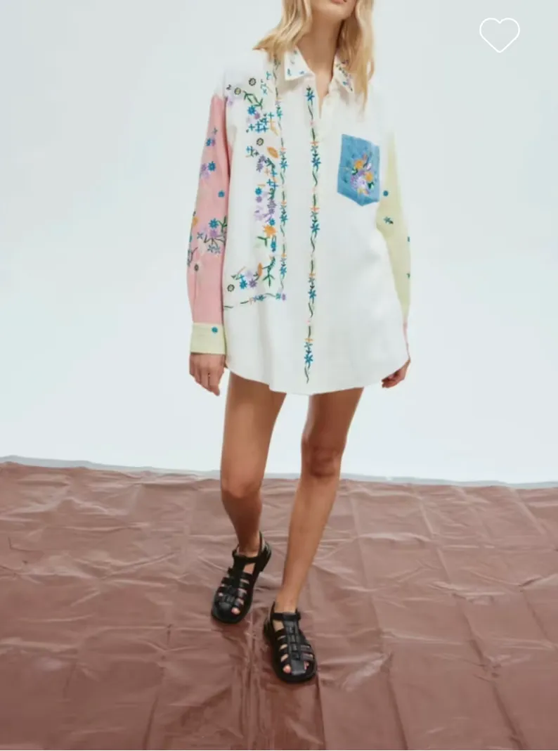 Alémais Willa Embroidered Shirt