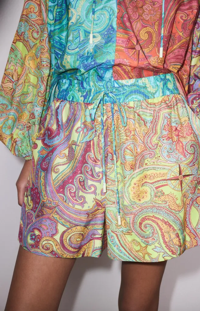 Alémais Ceto Spliced Silk Short