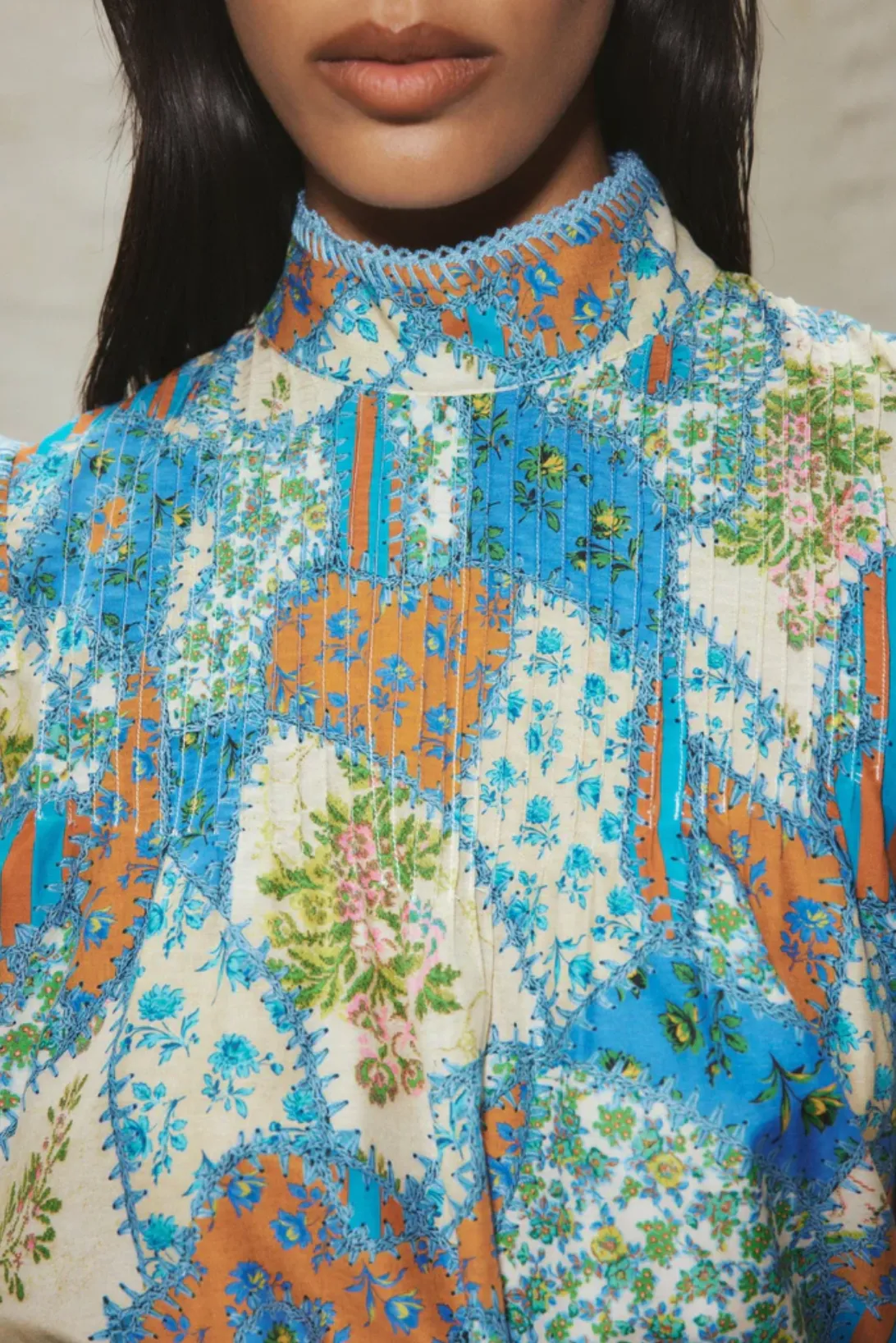 Alémais Skye Patchwork Blouse