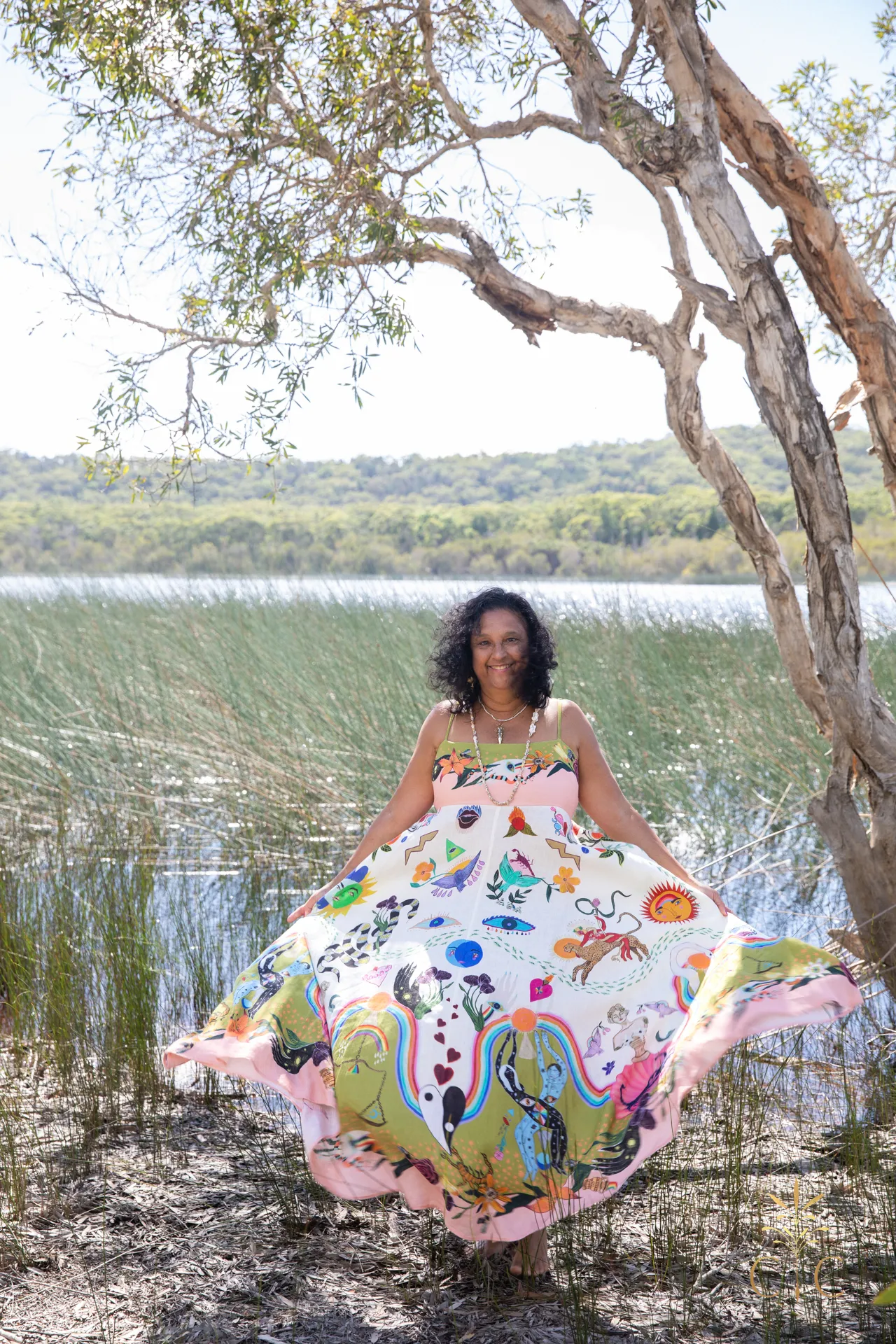 Alémais Evergreen Sundress