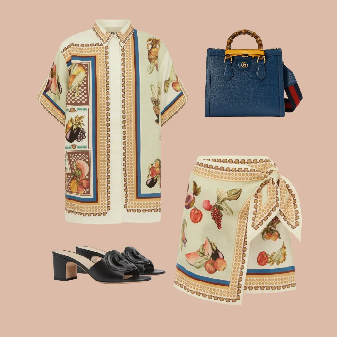 Alémais Mercado Set - Shirt and Skirt