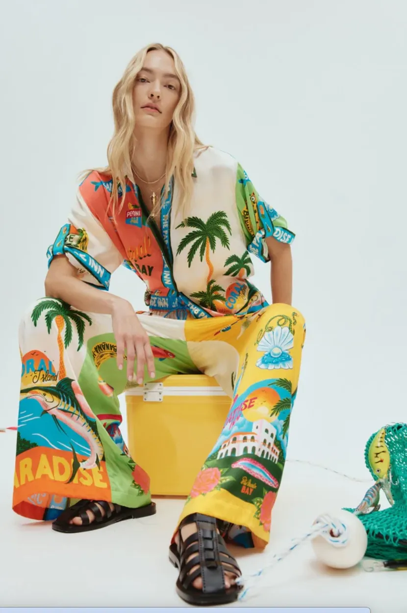 Alémais Paradiso Silk Shirt