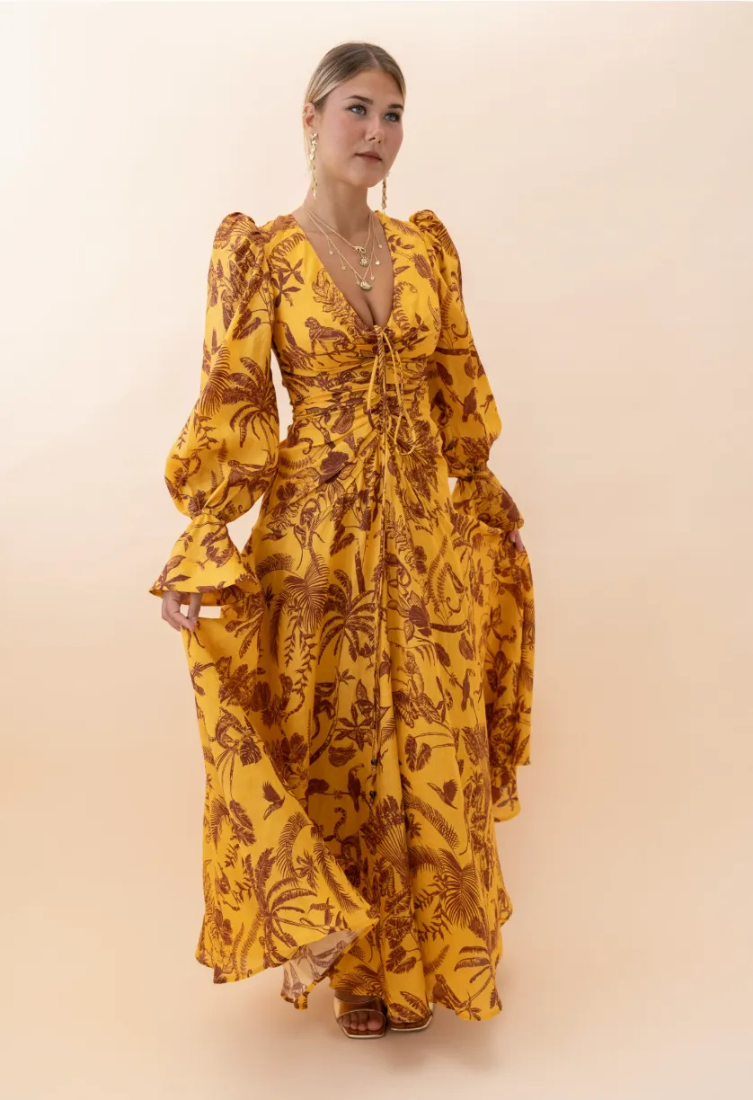 Alémais Banana Blossom Gown 