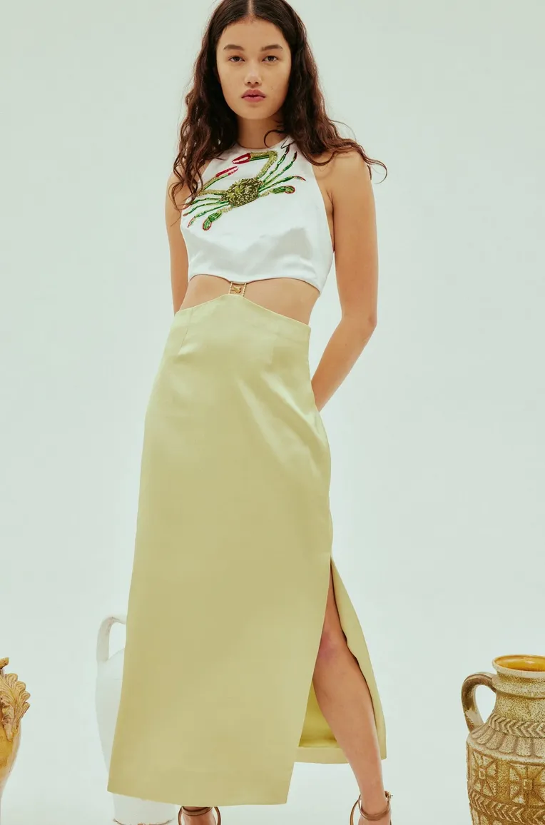 Alémais Seb Embellished Midi