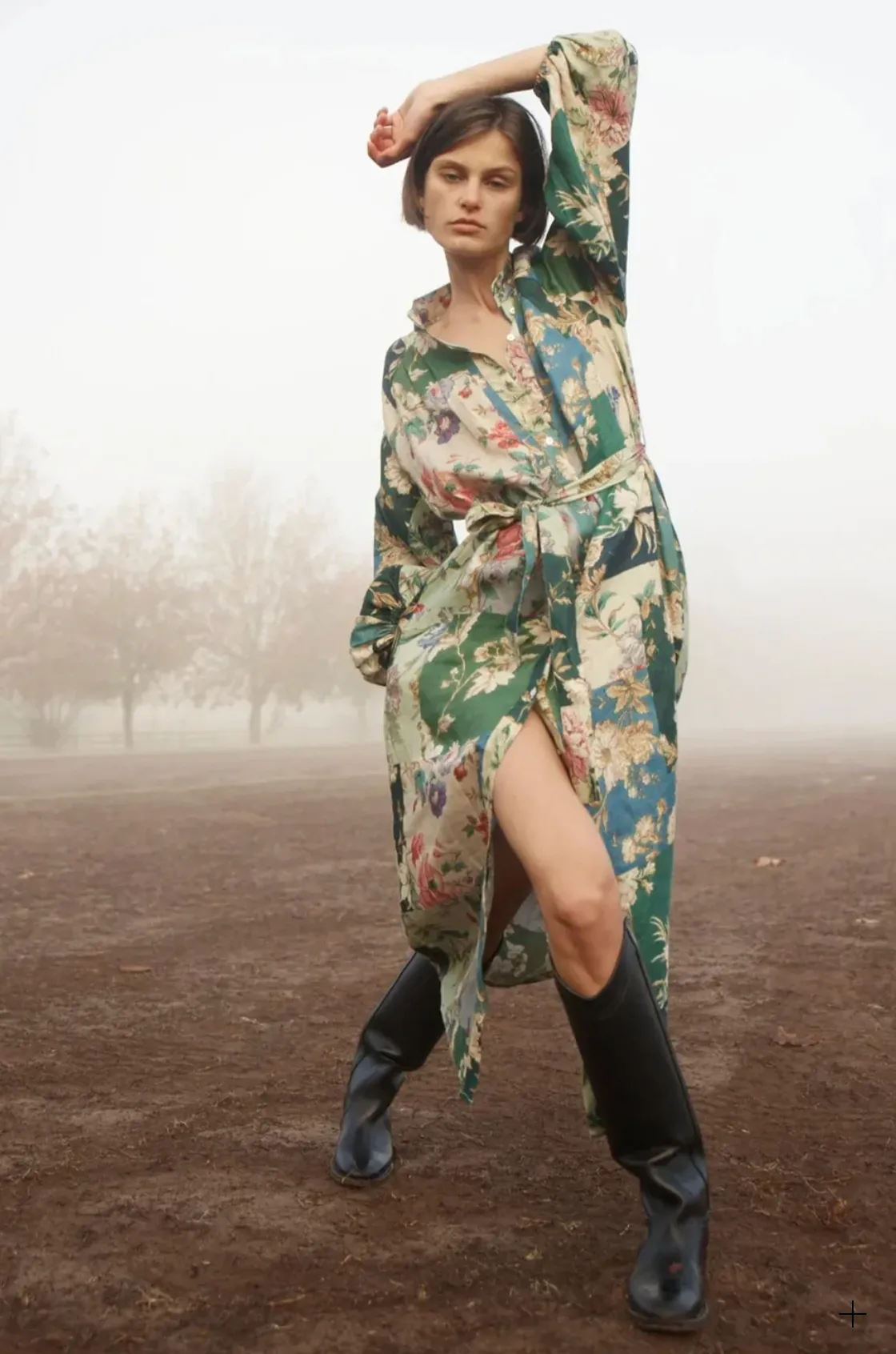 Alémais Loretta Patchwork Shirtdress