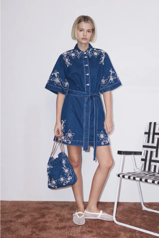 Alémais Carmen Denim Mini