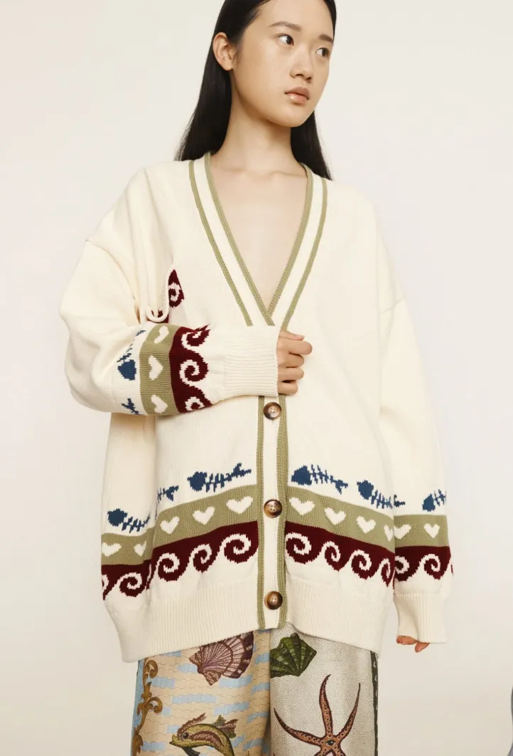 Alémais Bath House Knit Cardigan