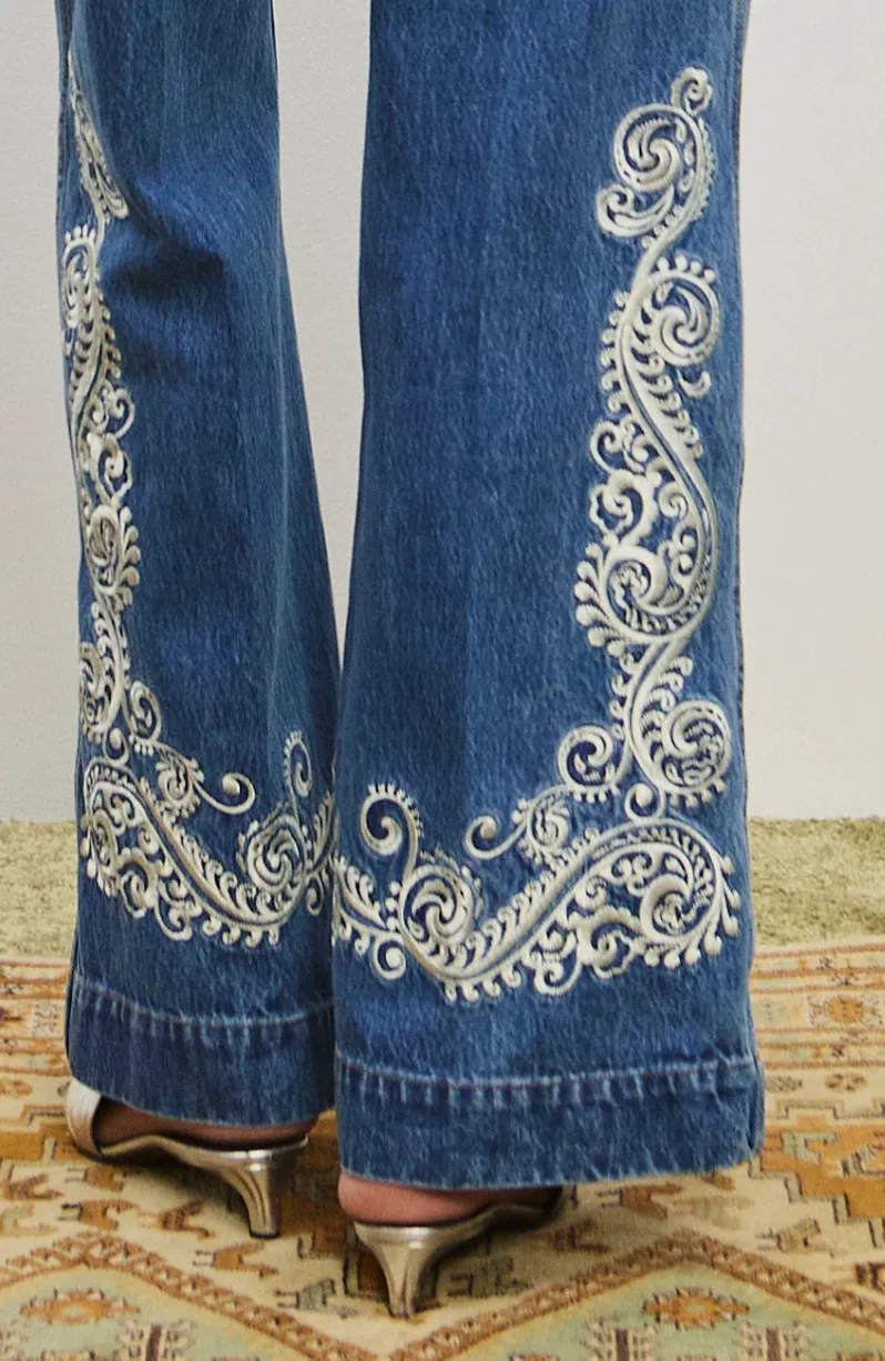Alémais Jacones Flare Denim Jean