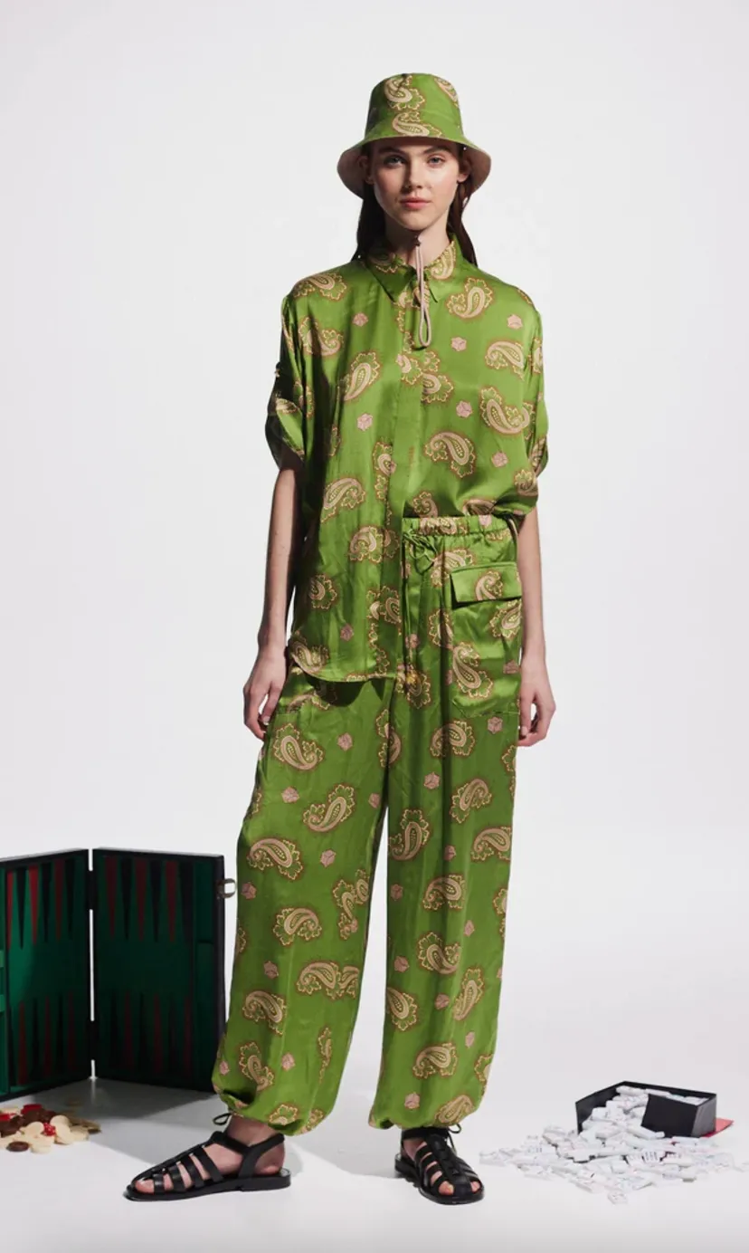 Alémais Dice Silk Pant