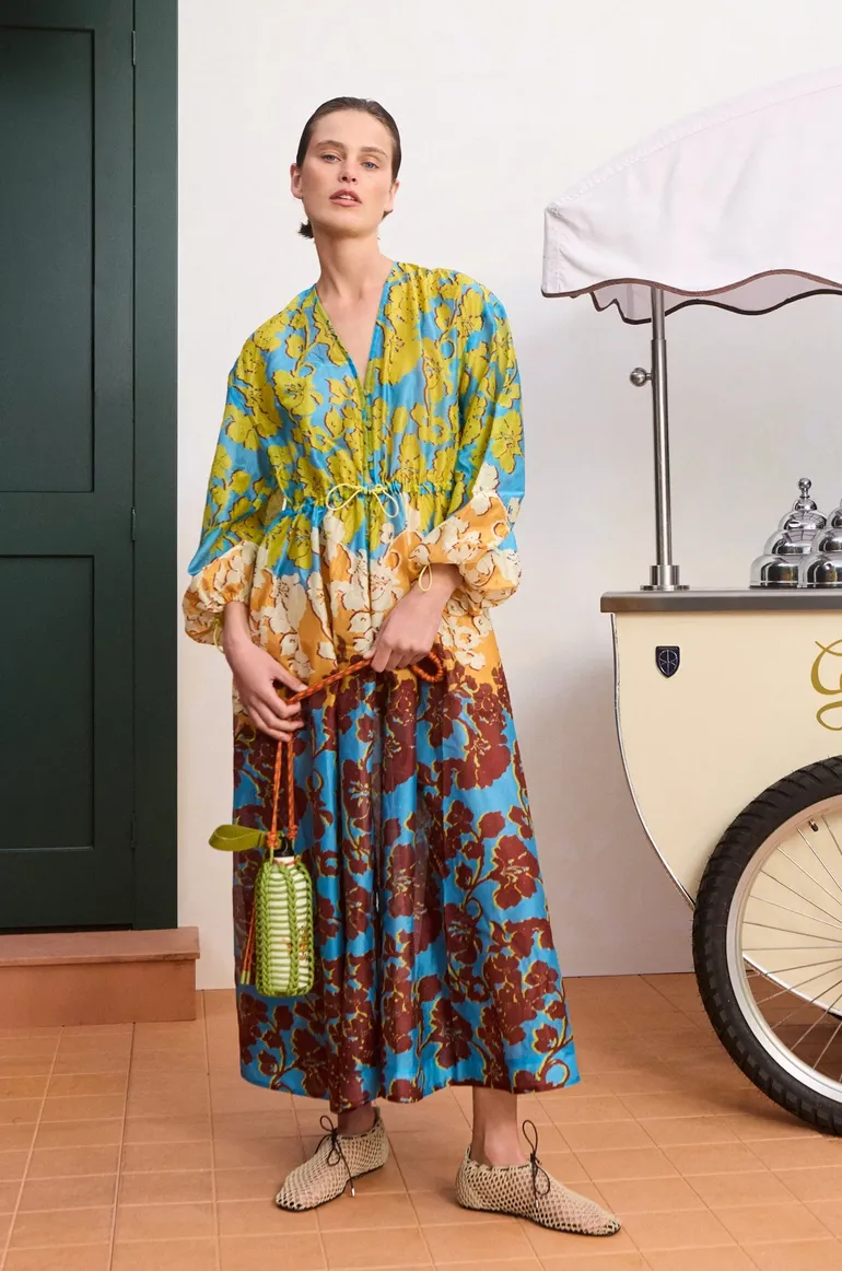 Alémais Splice Shirtdress