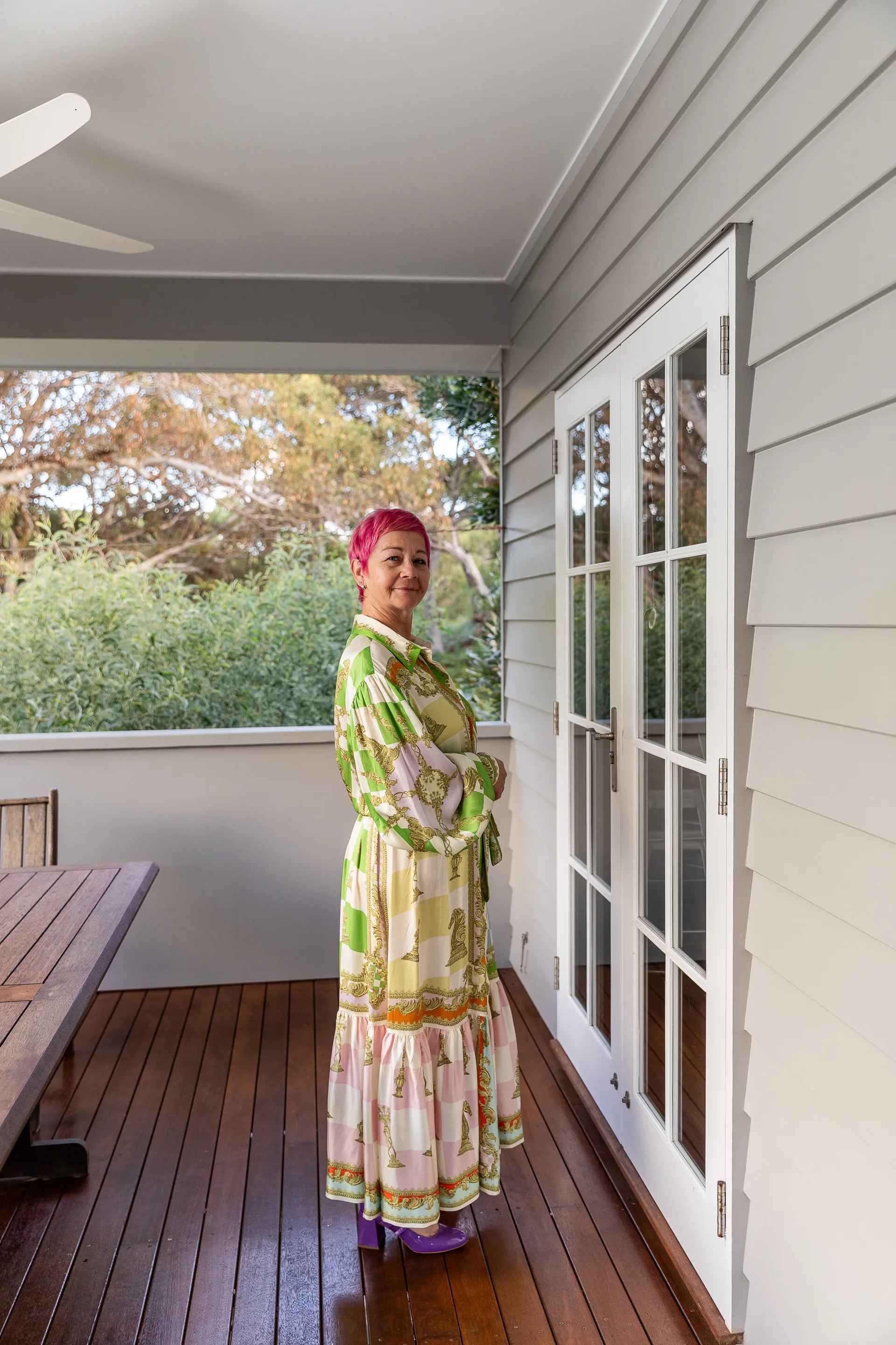 Alémais Checkmate Silk Shirtdress