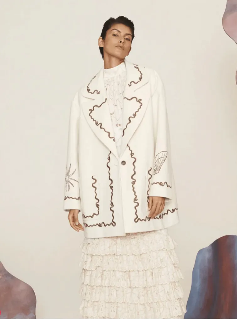 Alémais Sammy Embroidered Jacket